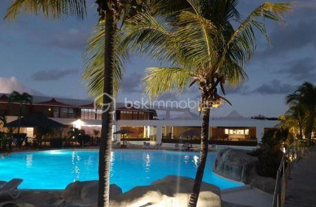 EXCLUSIVITE 
Delphine MIRANDA pour BSK Immobilier 

Saint François, section route touristique dans la résidence village vacances du Manganao bénéficiant d'un parc , un restaurant de plage, une
piscine à débordement vue mer, un snack, et des commerces ( textile, bien être, boutiques cadeaux et artisanales), laverie et un accès direct
à la plage , je vous propose ce nouveau bien dans une résidence vouée à la location saisonnière.
Situé au premier étage , ce grand studio d'une surface habitable et Carrez  de 25,32 m2 comprend une entrée avec rangements et cuisine aménagée et équipée ,
une pièce de vie avec lit double , un canapé convertible , coin télé, une salle d'eau avec douche, toilettes et rangements.
Pour parfaire l'ensemble une terrasse abritée avec coin repas avec une vue dégagée non loin de la piscine et de la plage.
Investissement locatif / pied à terre dans une résidence vouée à la location saisonnière , n'hésitez pas à me contacter c'est le bien que vous
cherchez :-)
Il est vendu meublé clé en main .
Plus d'infos, plus de photos ou accédez à la vidéo contacter moi!
Les charges de copropriété incluent : le fond de roulement du syndic, l'eau, l'électricité, entretien des communs et jardins.