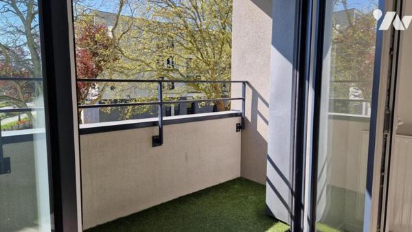 Saint Malo - Appartement (63.55m²)  en excellent état avec balcon - Deux chambres - Grand Garage