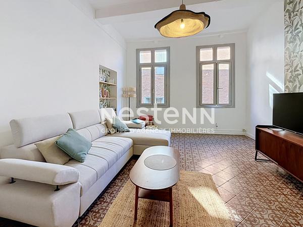 Appartement cosy meublé 2 pièces 47m2 à louer au coeur de Perpignan
