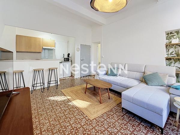 Appartement cosy meublé 2 pièces 47m2 à louer au coeur de Perpignan