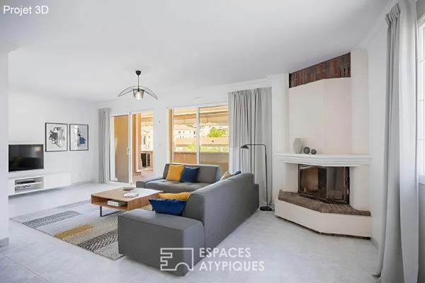 Appartement d’exception de 160m2 pour les amateurs de beaux volumes