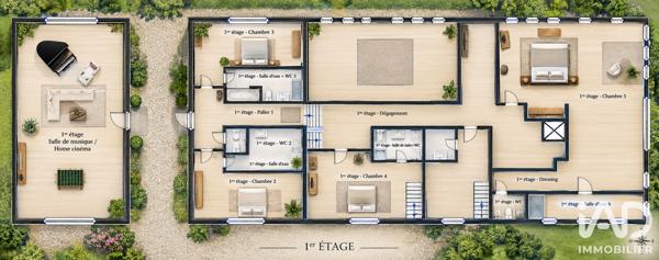 Maison (prestige) à vendre 10 pièces 417 m² Oulins
