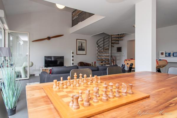 Evian les Bains appartement T4 duplex 134m² meublé terrasse vue lac