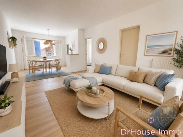 Maison à vendre 3 pièces de 63 m²