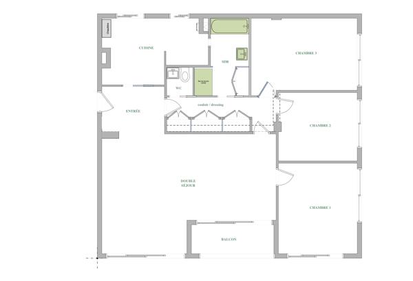 Appartement
         5 pièces
        - 110 m² Exclusivité 770 000 € *