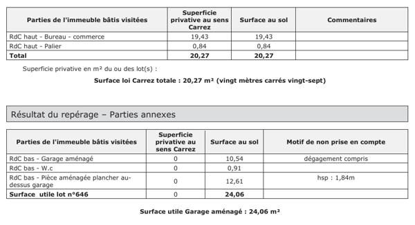 Local Commercial 3 pièces - 44 m² Exclusivité efficity
