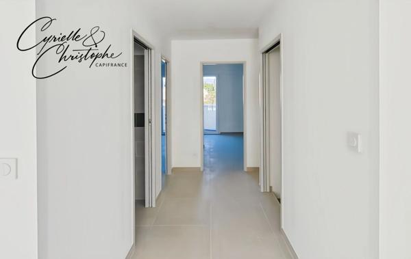 Dpt Hérault (34), à louer à SAINT-ANDRE DE SANGONIS, appartement T3 65m² avec deux terrasses et stationnement