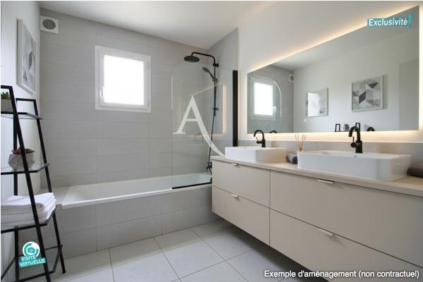 LATTES - VILLA PLAIN PIED - 90M2 ENVIRON - GARAGE 20M2 - TERRAIN 450M2 - PROCHE TRAMWAY ET COMMERCES