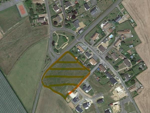 Terrain à Batir à vendre à Villaines-sous-Malicorne dans la Sarthe (72270), ref : 1145