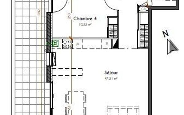 Appartement à vendre    5 pièces •  Pau