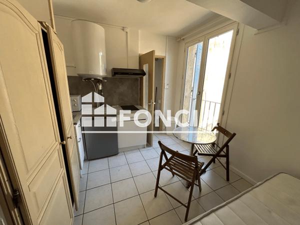 Location Studio meublé 11.12 m² - 37 RUE JEAN JACQUES ROUSSEAU Manosque 04100