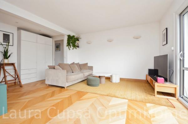 SCEAUX - 8 MIN RER SCEAUX - 3P - 55,65 M² - BALCON - 4E ET DERNIER ETAGE -  CAVE - PARKING LIBRE DANS RESIDENCE FERMEE - POSSIBILITE BOX
