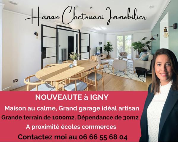 Grande maison indépendante avec dépendance pro et garage haute capacité 3m hauteur