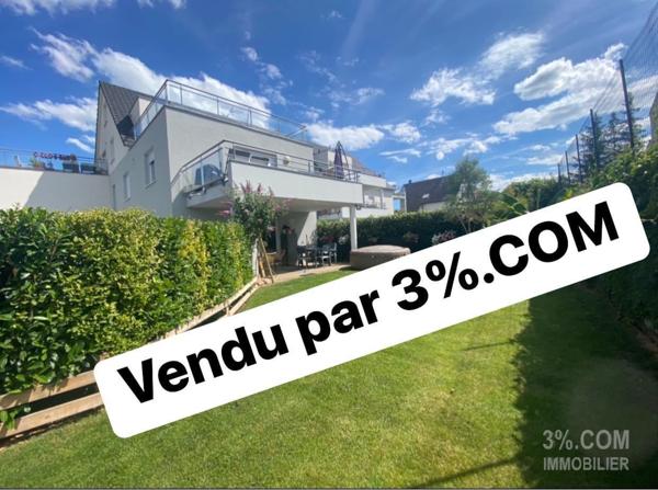 3%.COM Très beau F3 en rez de jardin  Mommenheim (67670)
