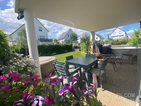 3%.COM Très beau F3 en rez de jardin  Mommenheim (67670)