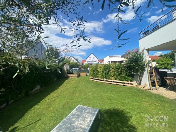 3%.COM Très beau F3 en rez de jardin  Mommenheim (67670)