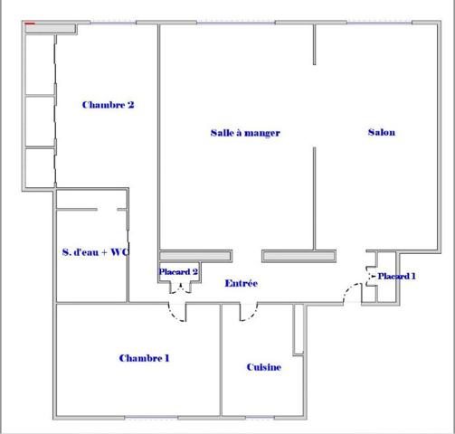 APPARTEMENT  F4 QUARTIER DE LA GARE