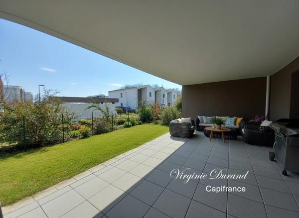 Appartement T3 récent avec grande terrasse couverte et jardinet – Bayonne (64)