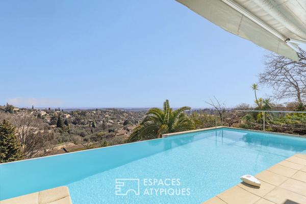 Villa d’architecte avec vue mer