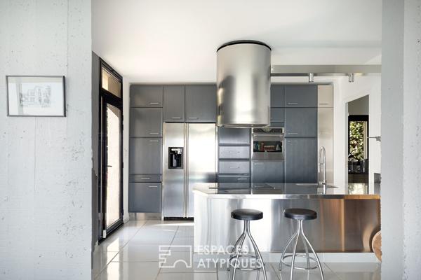 Villa d’architecte avec vue mer