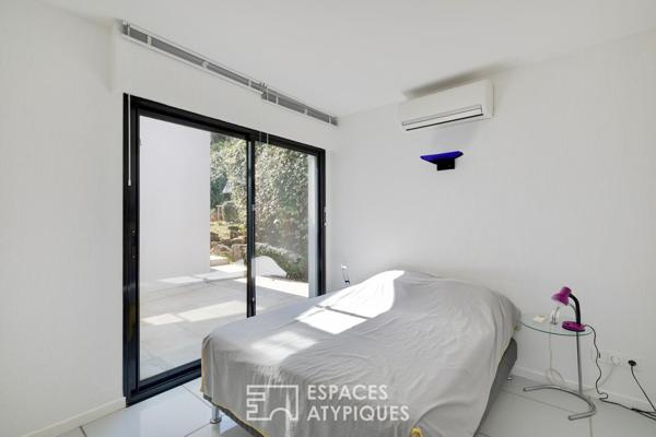 Villa d’architecte avec vue mer