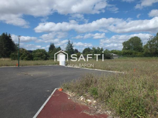 Beau terrain constructible de 1165m²