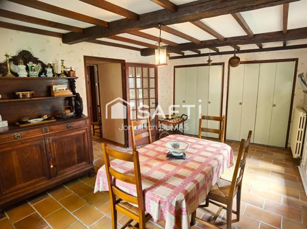 Corps de ferme sur terrain de plus de 3500m²