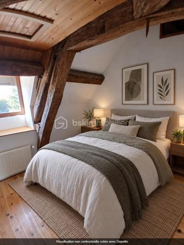 Une réelle qualité de vie, pour cette maison de village, nichée dans un cadre de vie au calme et verdoyant, édifiée sur une parcelle de 29 ares, à 10 minutes de Rioz et 20 d'école- valentin.
Imaginez vous....dans cette maison qui vous propose: une entrée, un belle cuisine spacieuse intégrée avec ilot central, un espace véranda très lumineux de 32m2 de 2007 avec plusieurs accès sur terrasse et jardin faisant office de coin repas et possible salon ou bureau éventuel à votre convenance, une salle d'eau équipée moderne de 2019 ( grande douche ) + buanderie+ wc, un salon avec un insert bois.
A l'étage, vous trouvez deux ou trois chambres avec le charme de l'ancien et ses poutres apparentes, un espace pouvant etre aménagé en  salle d'eau pour l'étage ou cabinet de toilette.
Votre maison est alimentée par  un chauffage central au bois + insert,  une piscine de 2010, et  la maison possède une ancienne écurie, et un autre batiment, pour habitation , le tout pour une surface d'environ 360m2, ou pour stockage, etc...., les honoraires sont à la charge du vendeur.
Pour information, les photos intérieur de la véranda, salon, chambres et terrasse jardin sont des exemples d'aménagement virtuel, pour avoir des idées de décoration.
Renseignements et rendez vous du lundi au samedi de 8h à 20 h