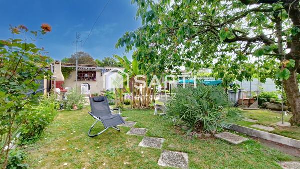 Maison spacieuse de 105m², rénovée, avec véranda, jardin et garage, au cœur d’un secteur calme et très recherché.