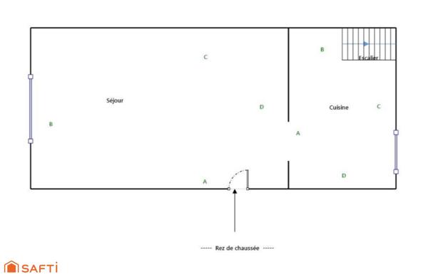 Charmante maisonnette de 3 pièces, calme et atypique – Paris 13e