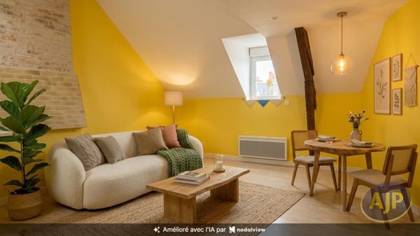 Appartement à louer Chateaubriant : 2 pièces, 39m² avec 1 chambre(s) à 425€ - AJP Immobilier Châteaubriant