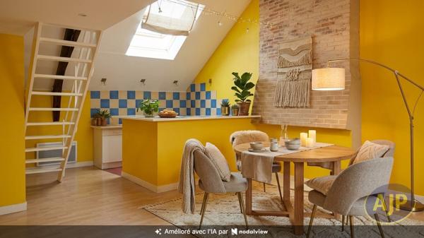 Appartement à louer Chateaubriant : 2 pièces, 39m² avec 1 chambre(s) à 425€ - AJP Immobilier Châteaubriant