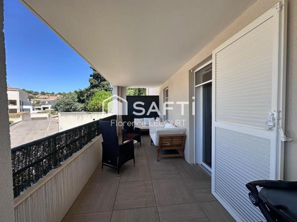 Résidence récente beau T3 avec box en sous sol