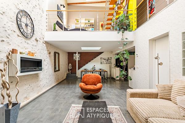 Loft rénové sur les hauteurs d’Orgeval