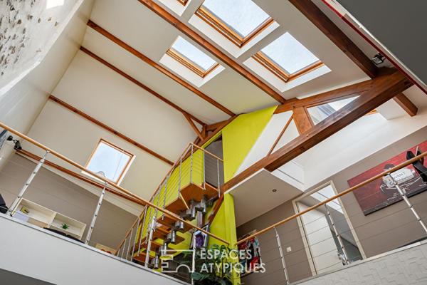 Loft rénové sur les hauteurs d’Orgeval