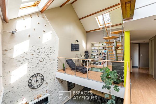 Loft rénové sur les hauteurs d’Orgeval