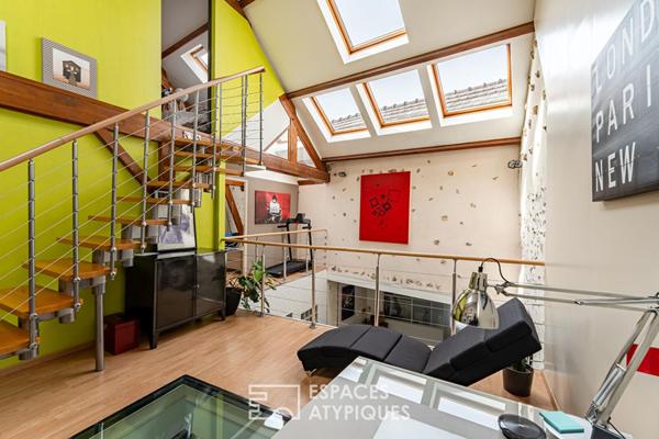 Loft rénové sur les hauteurs d’Orgeval