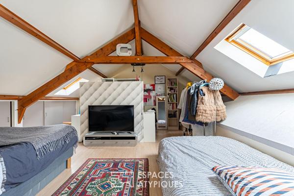 Loft rénové sur les hauteurs d’Orgeval