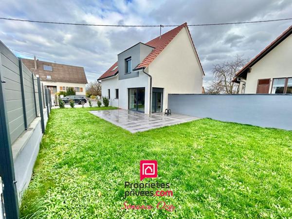 Maison récente BBC 125 m² - 3 chambres -Terrain 349 m² -Quartier résidentiel