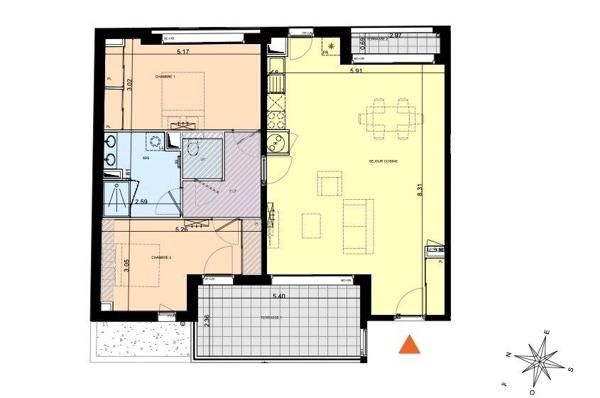 Vente Appartement de luxe Montpellier 3 Pièces 80 m²