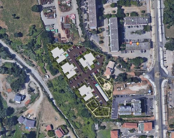 Appartement neuf de 70m2 en rdc avec jardin de 210m2 et garage en option