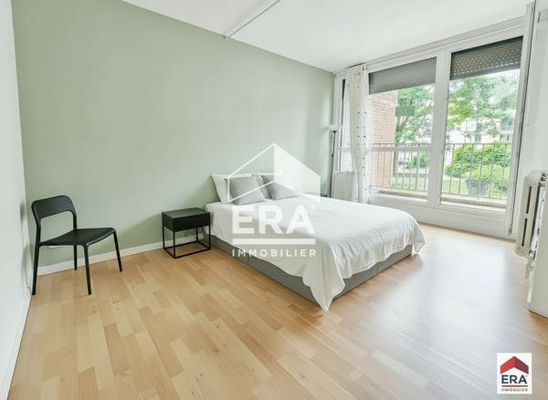 Appartement 68 m² - 2 chambres + bureau - Balcon - Garage - Roubaix Centre