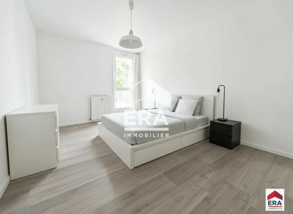 Appartement 68 m² - 2 chambres + bureau - Balcon - Garage - Roubaix Centre