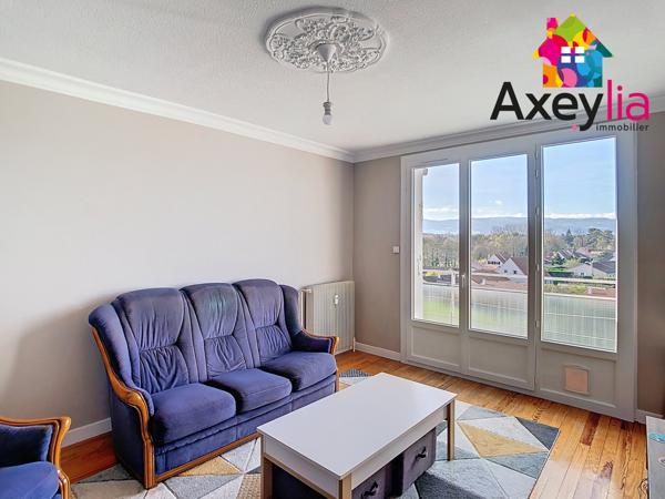 Roanne (42300) A VENDRE - 1 MIN DE ROANNE - APPARTEMENT T3 AVEC GARAGE ET 2 BALCONS