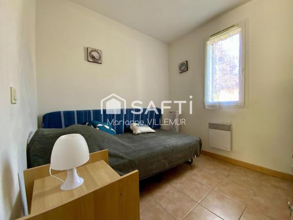 À Barbaste, appartement T3  avec terrasse et jardin, dans résidence avec piscine