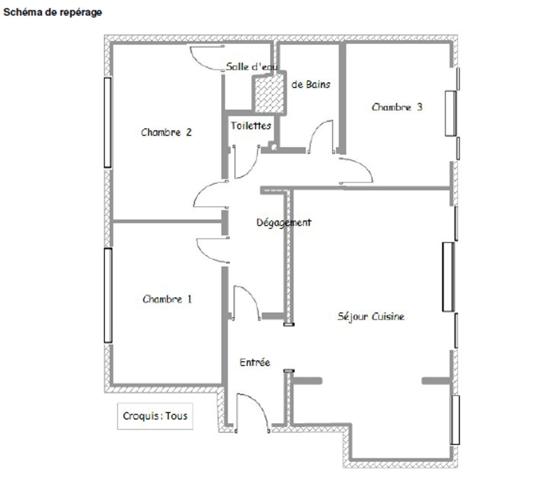 Roquette / Chemin Vert - Appartement de 4 pièces