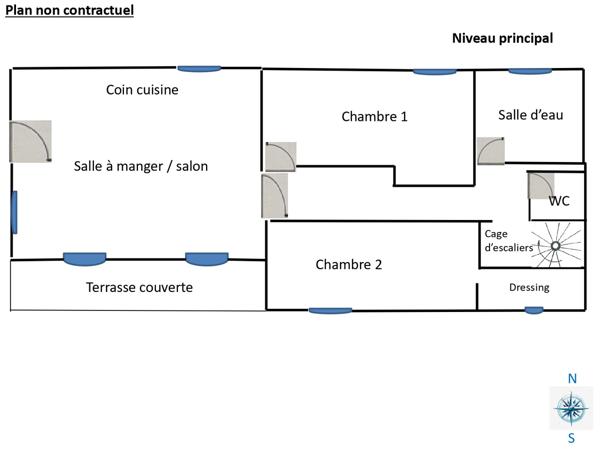 Maison 4 pièces - 120 m² Exclusivité efficity