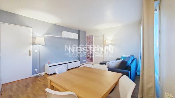 A louer : Saint Cyr l'Ecole, Appartement 2 pièces meublé de 37.40 m² avec parking s/sol
