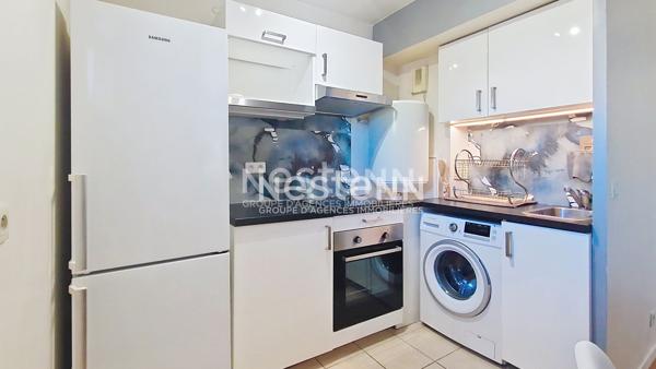 A louer : Saint Cyr l'Ecole, Appartement 2 pièces meublé de 37.40 m² avec parking s/sol