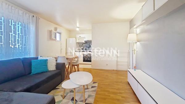 A louer : Saint Cyr l'Ecole, Appartement 2 pièces meublé de 37.40 m² avec parking s/sol